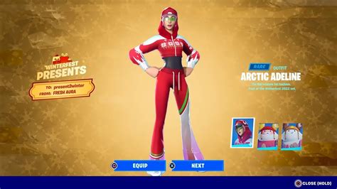 arctic adeline r34|Fortnite Winterfest 2022: Thicc 'Arctic Adeline' Skin Showcase ️.